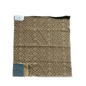 Jane Shelton  "Sienna" velour textured upholstery fabric vintage swatch 24 x 26